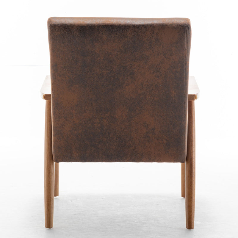 Wide Arm Chair - Light Brown by HouseOfZazla