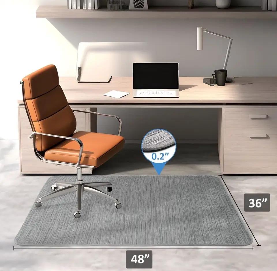 New Perfect for Carpet Floors: Protect Your Floor from Scratches and dust of Any Kind with This Perfect Chair mat for Carpeted Floors. The Office by Selzalot