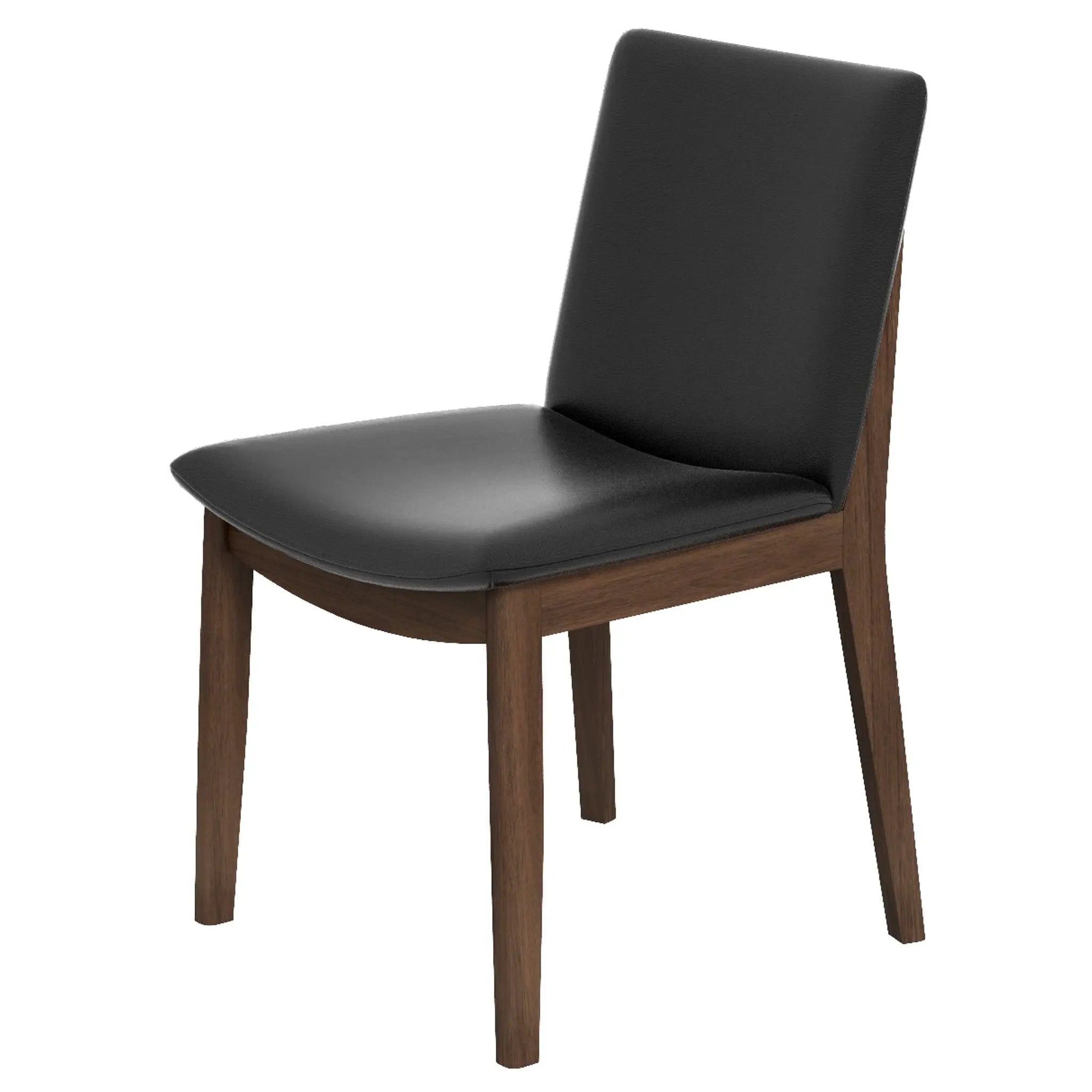 Laura - Mid-Century Modern Solid Wood Dining Chair (Set of 2) by Unique Piece Furniture