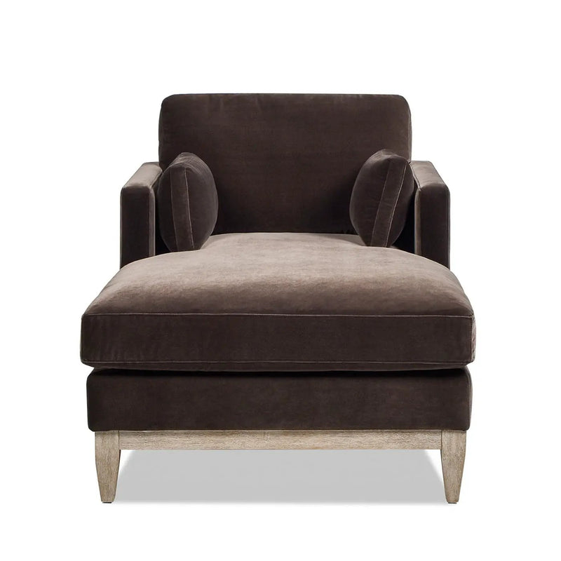 Knox - Modern Farmhouse Chaise Lounge Chair by HouseOfZazla