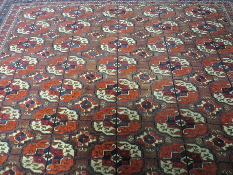 6' X 10' Antique Handmade Bokhara Turkoman Yamud Wool Rug Carpet NICE # 61 by Jewel Rugs