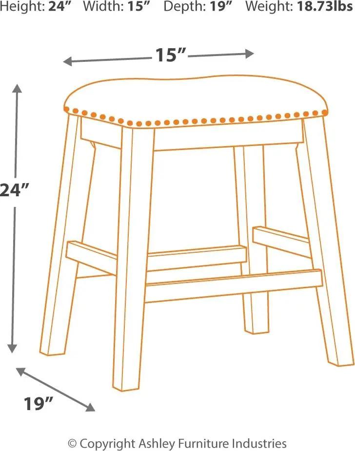 Caitbrook - Rectangular Counter Table Set by Unique Piece Furniture