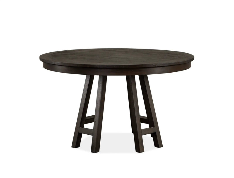 Westley Falls - Round Dining Table - Graphite by Unique Piece Furniture
