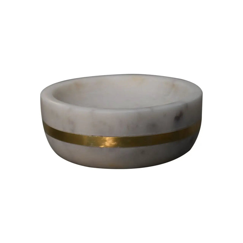 Brass Inlay Bathroom Set of 5, photo 3 of 8