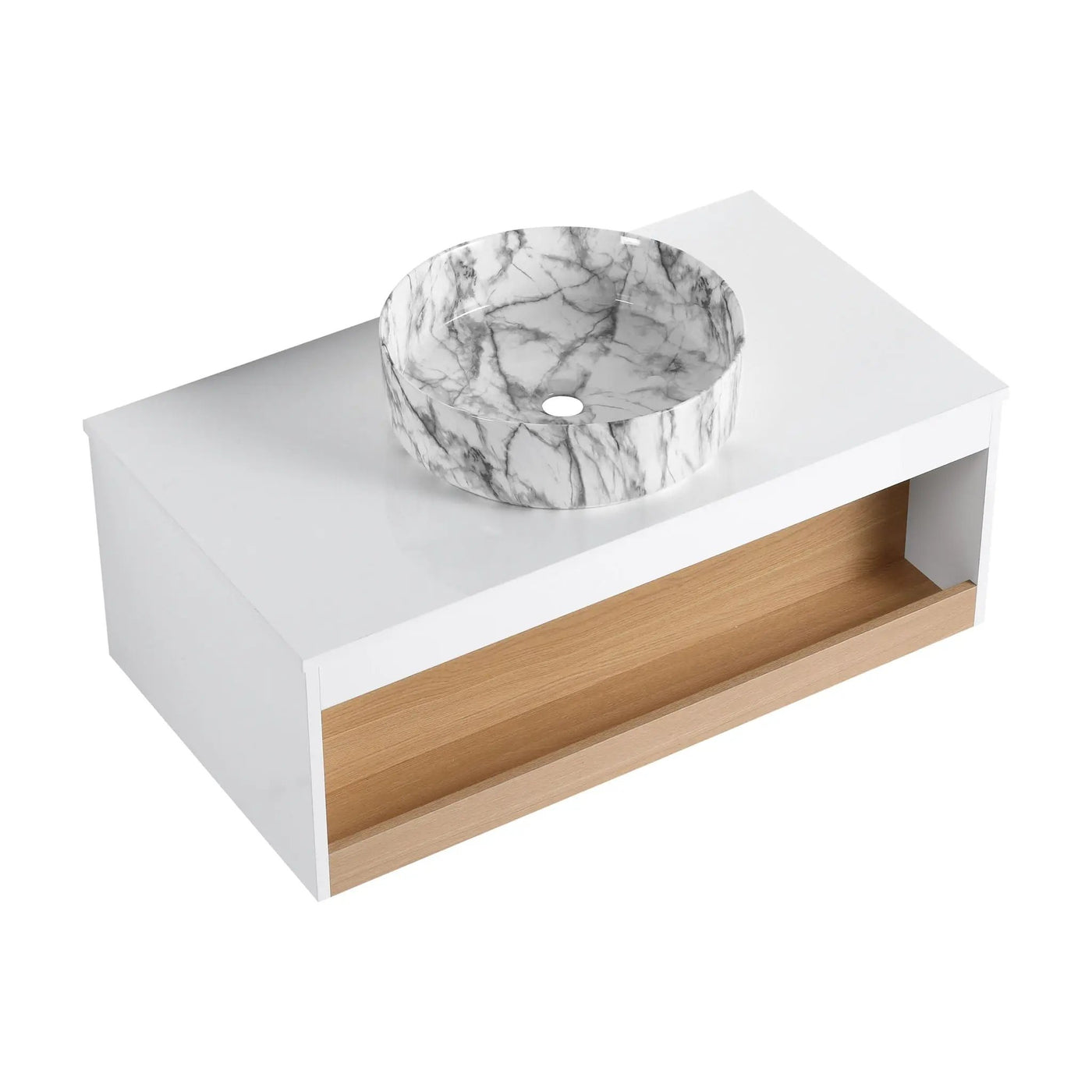 Floating Bathroom Vanity With Vessel Sink by Unique Piece Furniture
