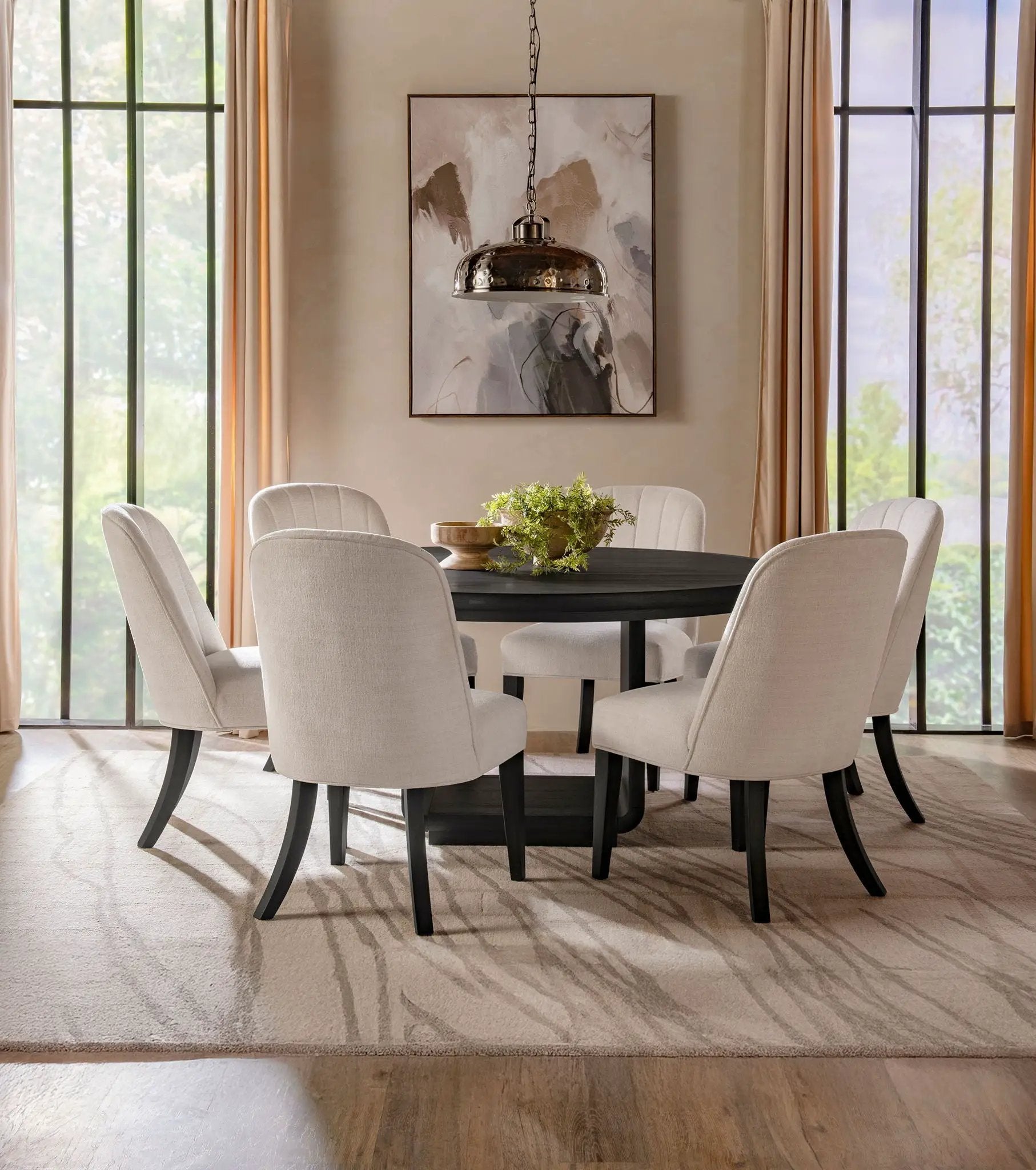 Stabler 20 x 60 Inch Metal Framed Floor Mirror Rose Gold by Unique Piece Furniture