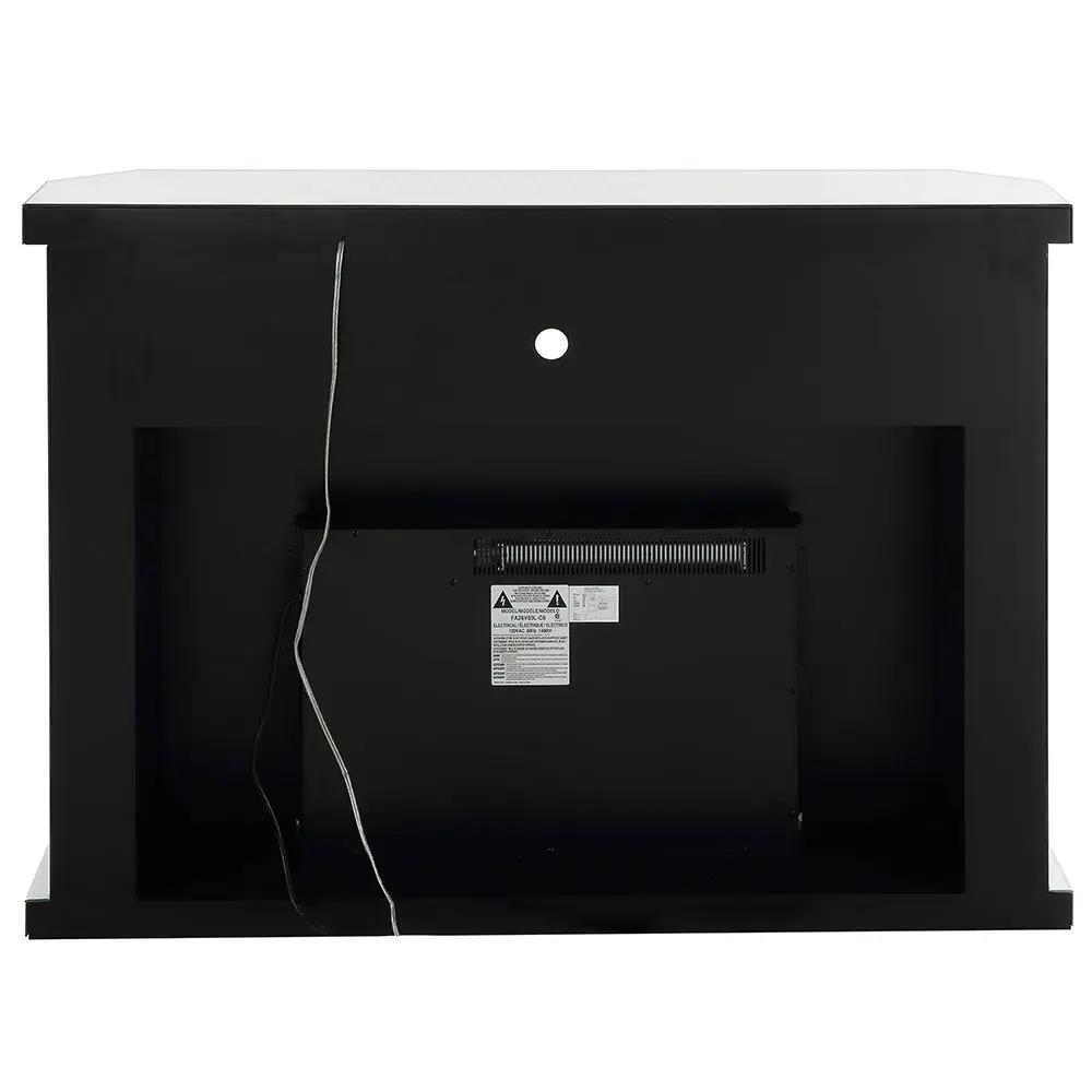 Noralie - 51" Fireplace With LED - Mirrored & Faux Diamonds by Unique Piece Furniture