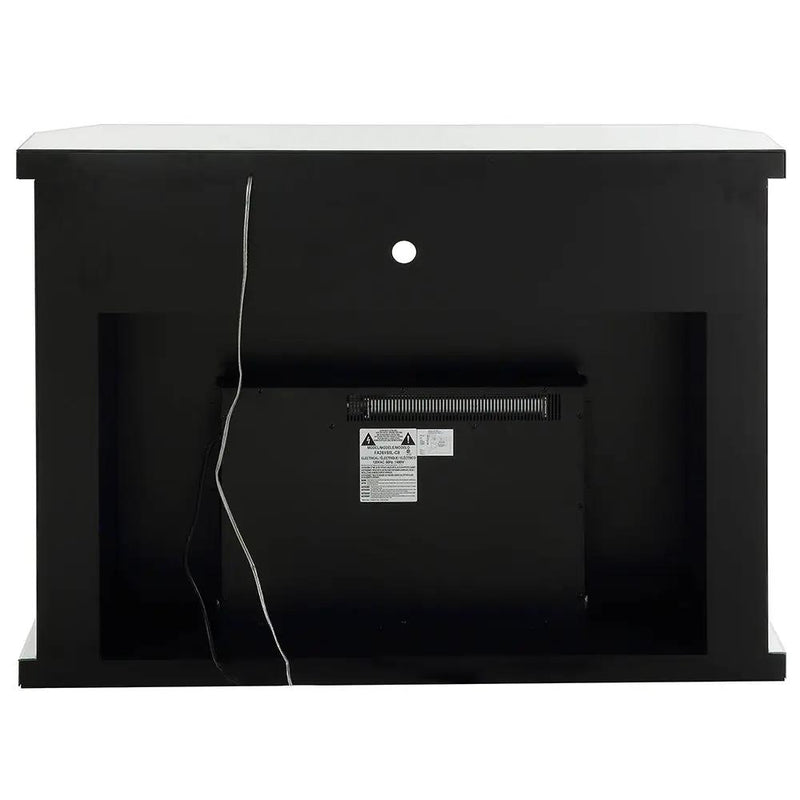 Noralie - 51" Fireplace With LED - Mirrored & Faux Diamonds by Unique Piece Furniture