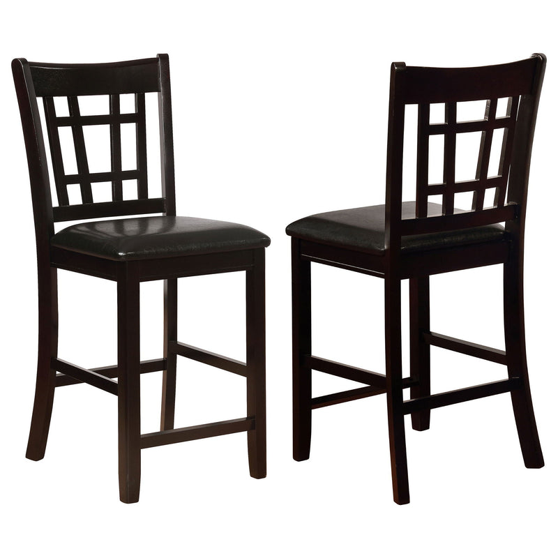 Lattice Back Counter Height Stools (Set of 2) by HouseOfZazla
