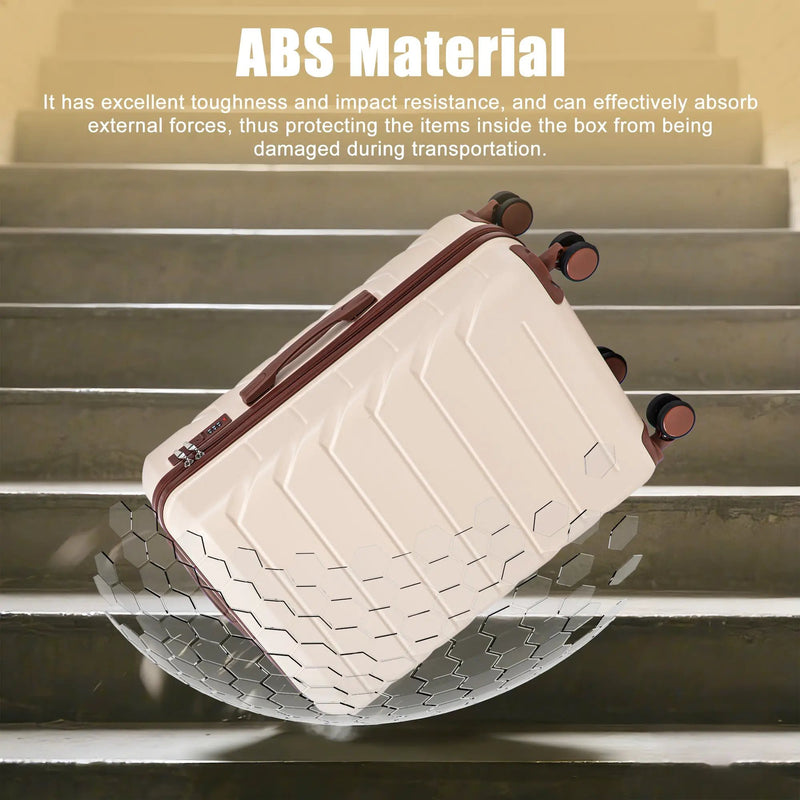 28 Inch ABS Hard Shell Large Travel Checked Luggage by HouseOfZazla