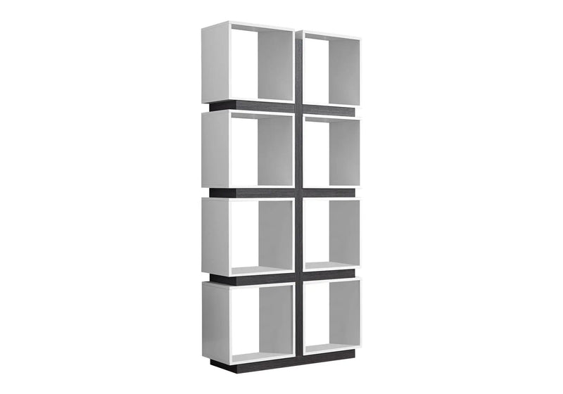 Bookshelf, Bookcase, Etagere, 5 Tier, For Office, Contemporary & Modern - White by Unique Piece Furniture