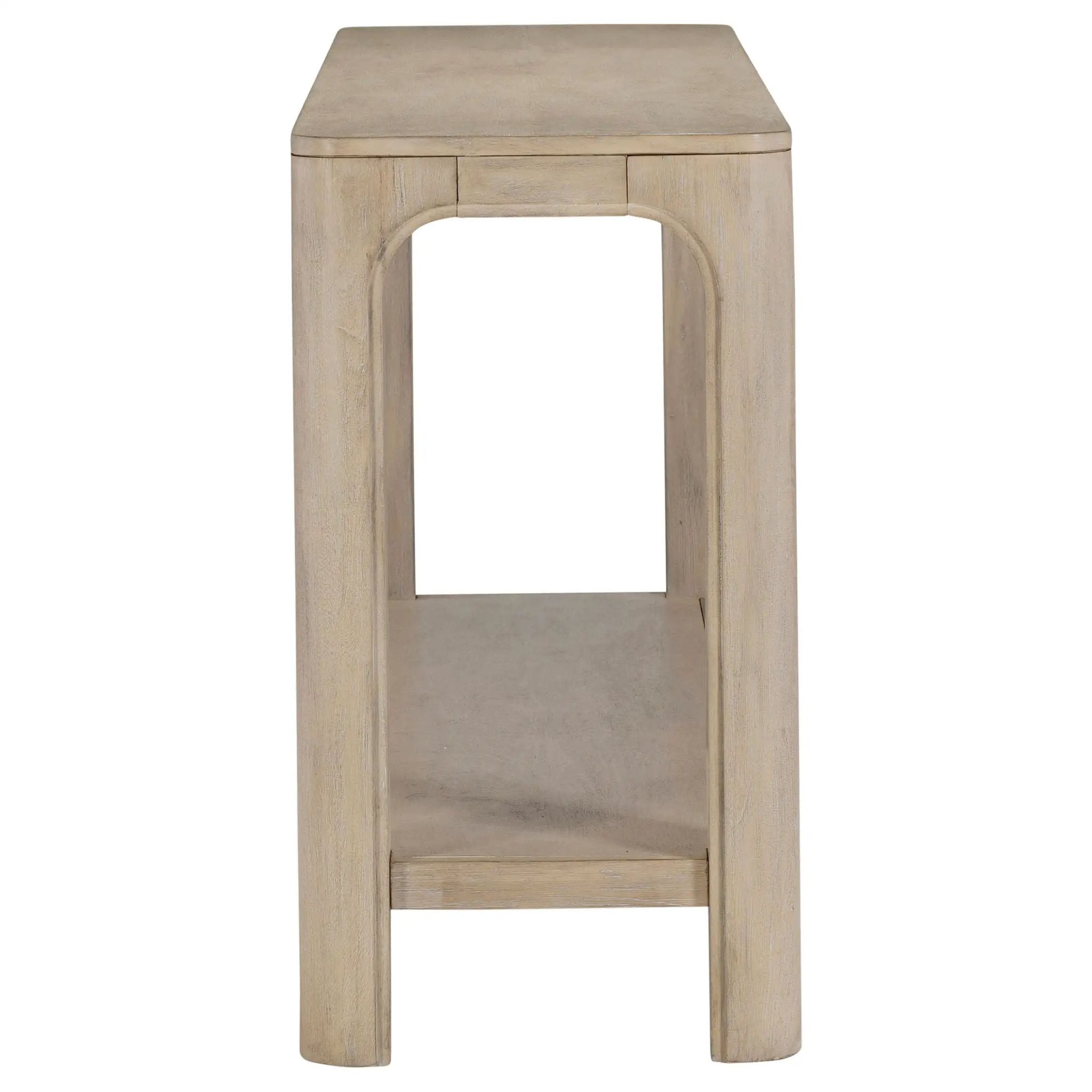 Solano 64-inch Entryway Console Sofa Table Weathered Mango by Unique Piece Furniture