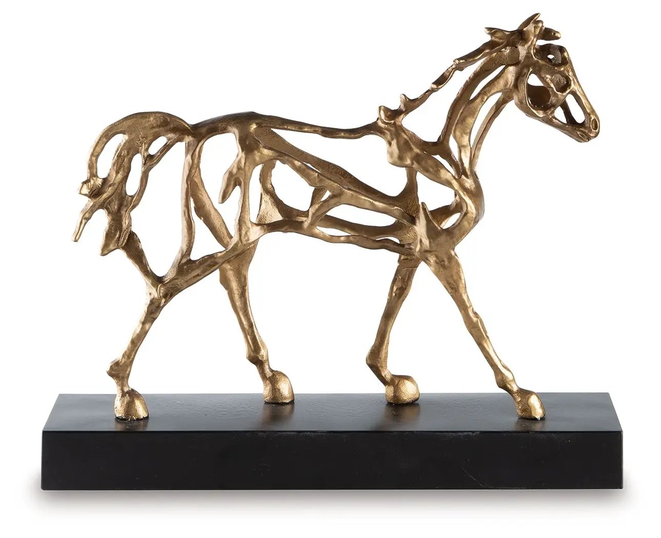 Grainville - Sculpture - Antique Gold Finish by Unique Piece Furniture
