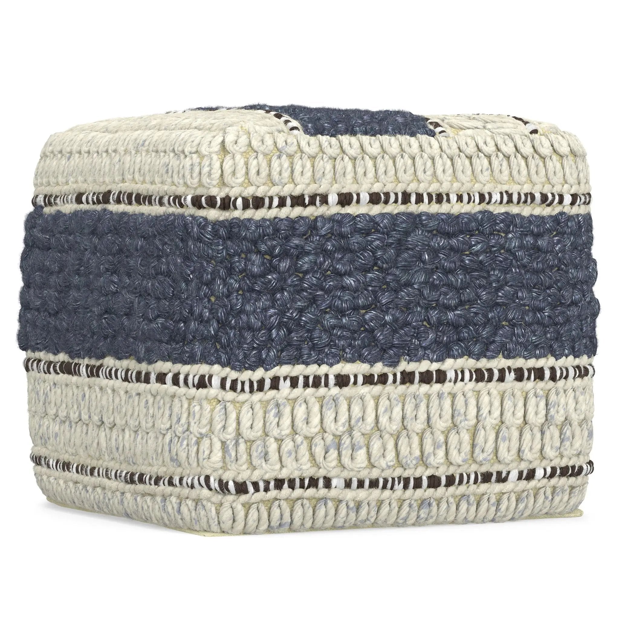Grady - Handcrafted Square Pouf by Unique Piece Furniture