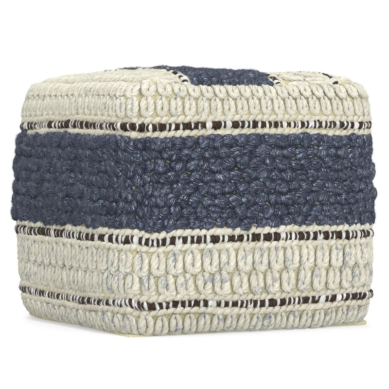 Grady - Handcrafted Square Pouf by HouseOfZazla