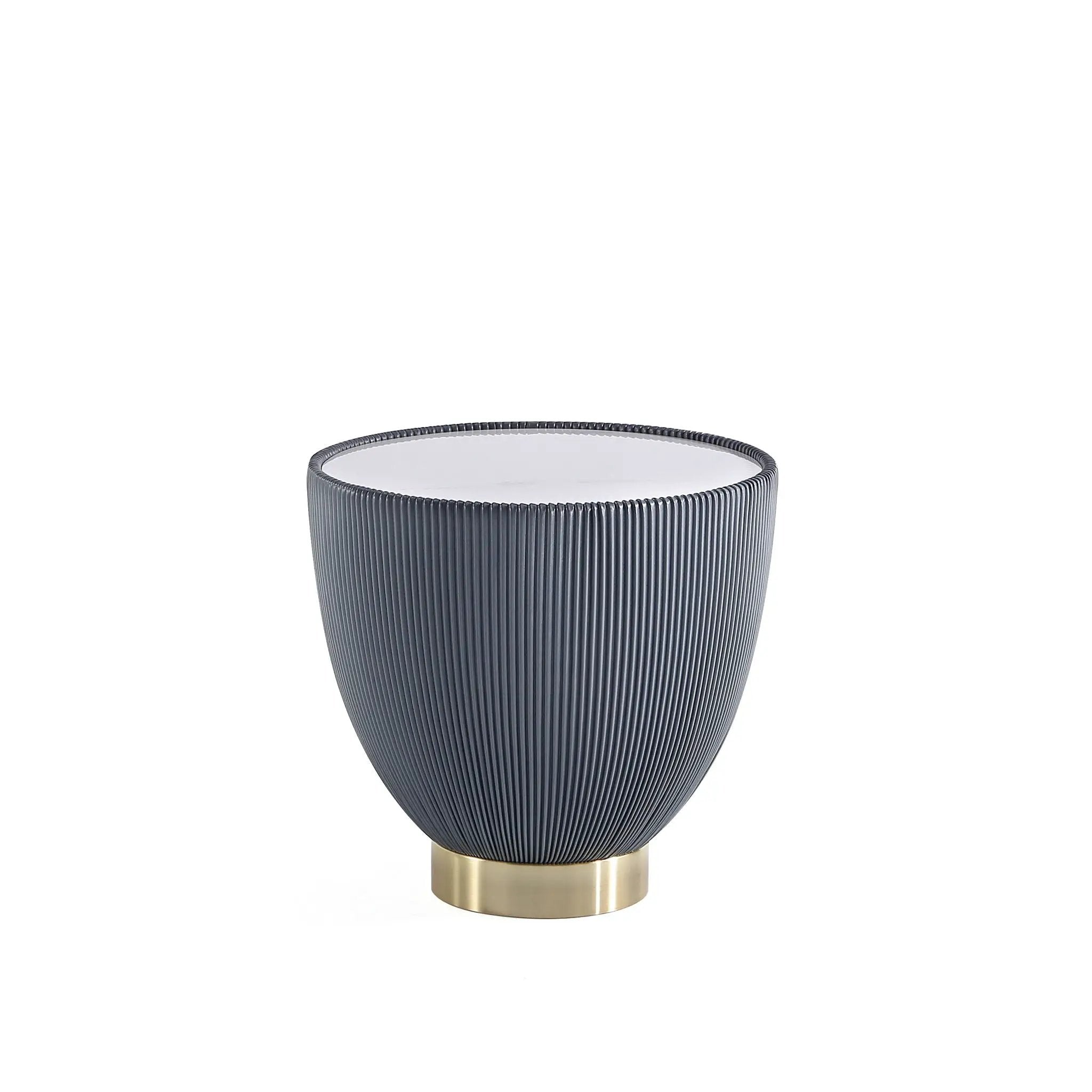 Anderson - Upholstered End Table by HouseOfZazla
