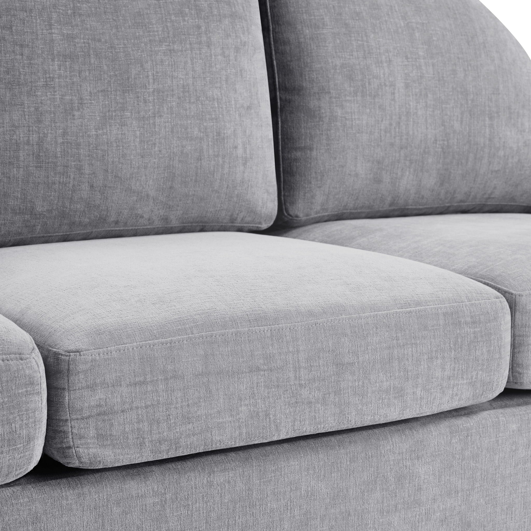 Modern 3 Seater Sofa With Curved Backrest by HouseOfZazla