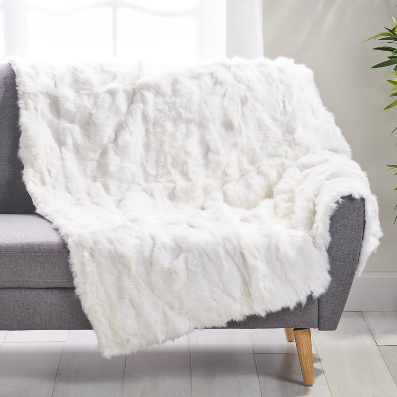 NH-Inmax Faux Fur Throw Blanket by HouseOfZazla