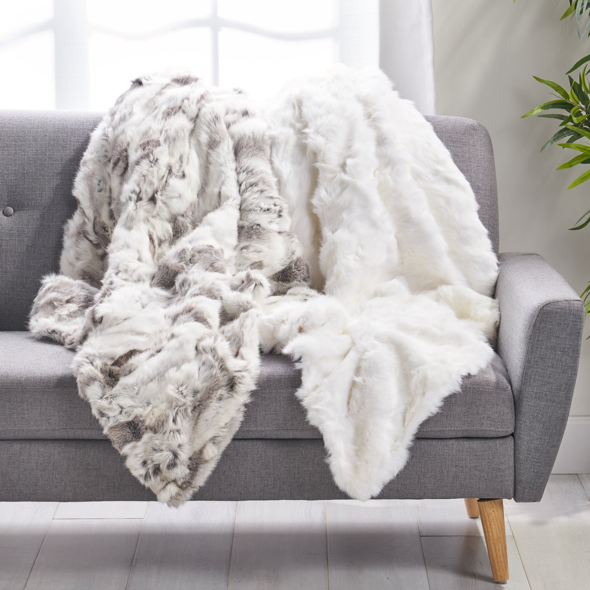 NH-Inmax Faux Fur Throw Blanket by HouseOfZazla