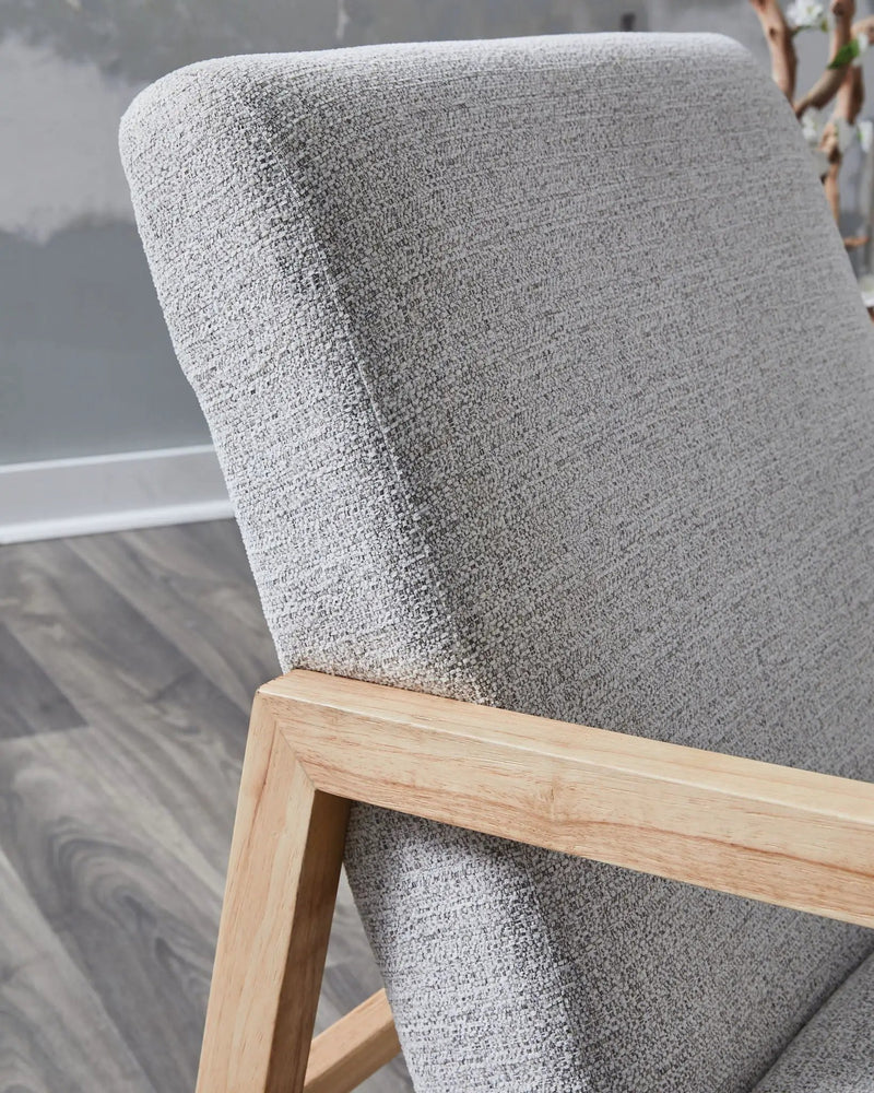 Wychworth - Accent Chair - Gray / Natural by Unique Piece Furniture