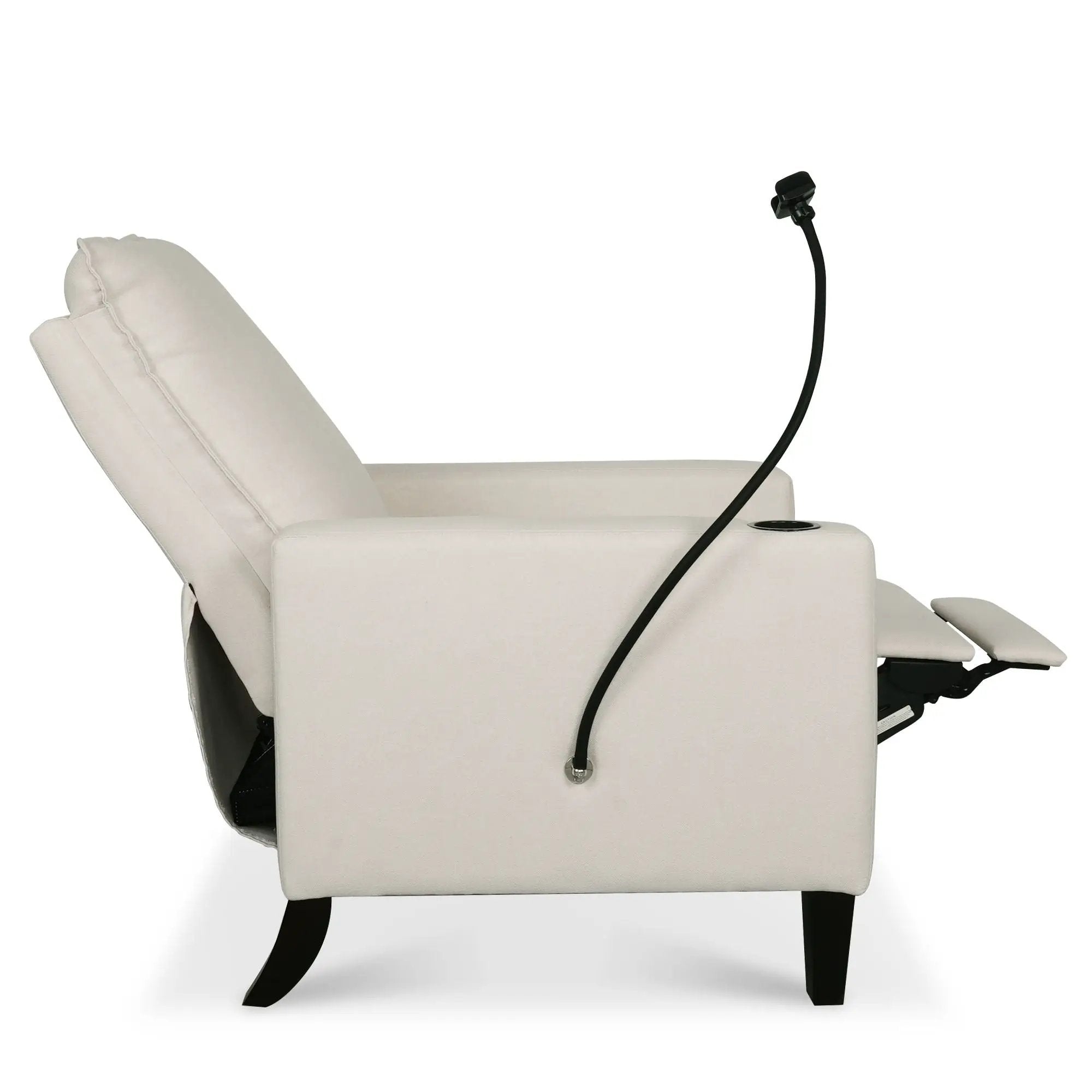 Recliner Chairs For Adults, Adjustable Recliner Sofa With Mobile Phone Holder & Cup Holder, Modern Reclining Chairs Fabric Push Back Recliner Chairs For Living Room, Bedroom by HouseOfZazla