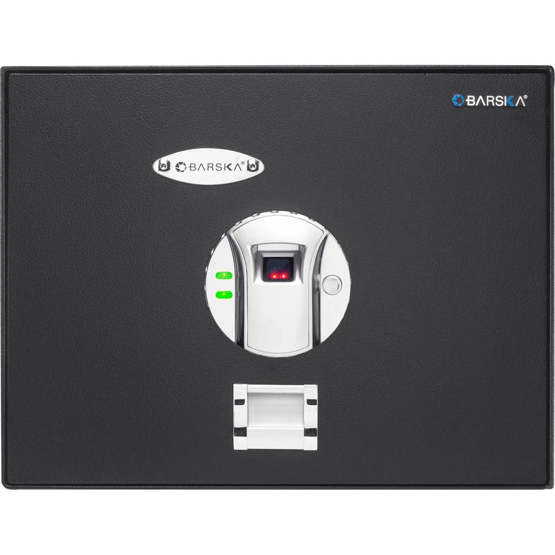 0 23 Cu Ft Top Opening Biometric Security Safe - Black by HouseOfZazla