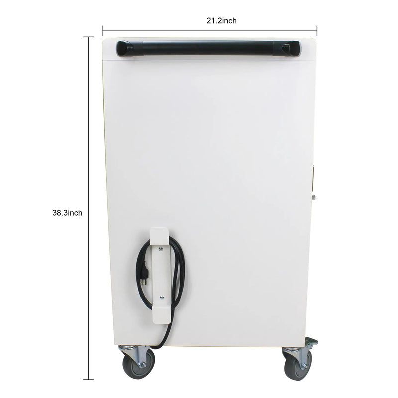 Mobile Charging Cart And Cabinet For Tablets Laptops 30 Device With Combination Lock by HouseOfZazla