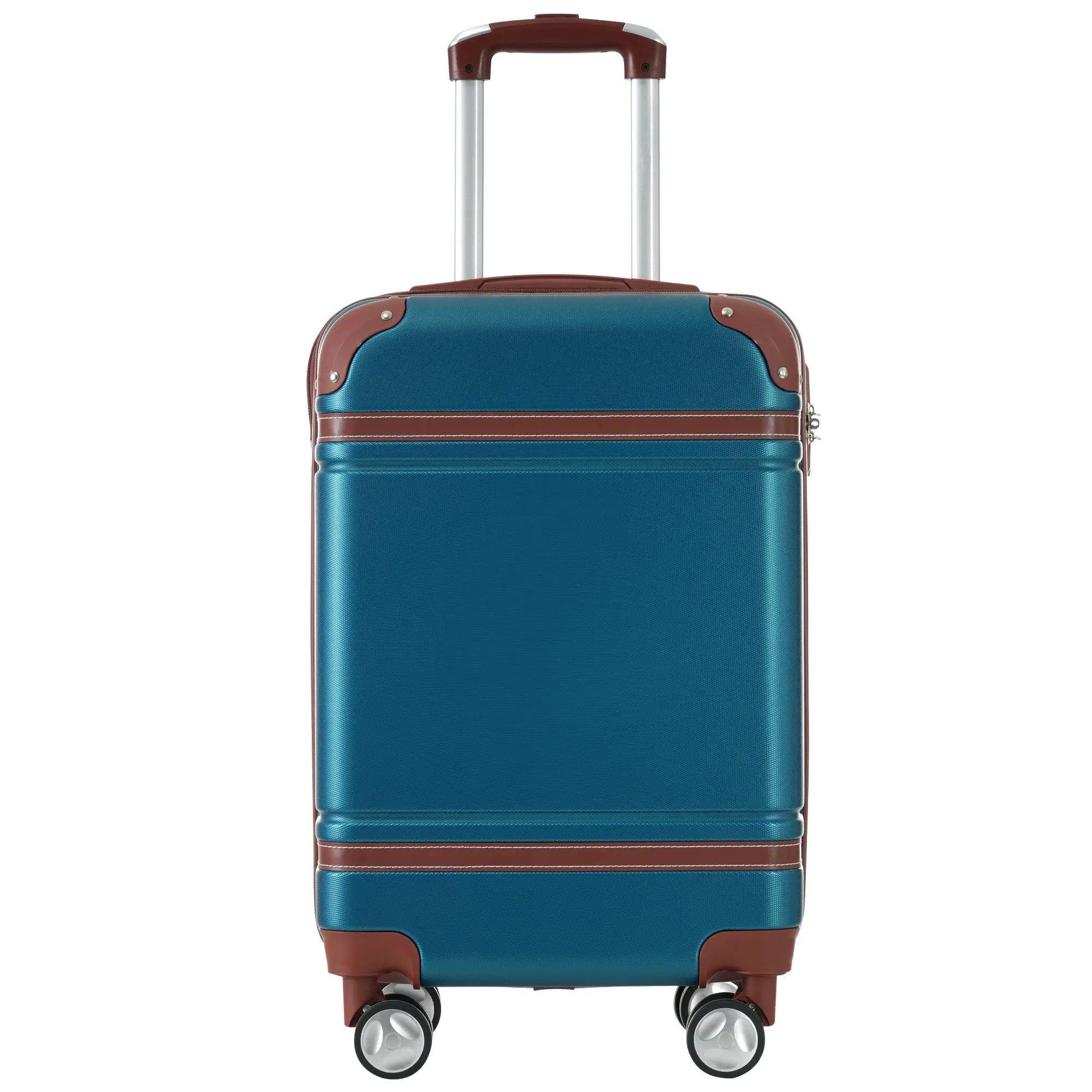 GigaTech Hardshell 3-Piece Lightweight Luggage Set - Blue 28 Inch by HouseOfZazla