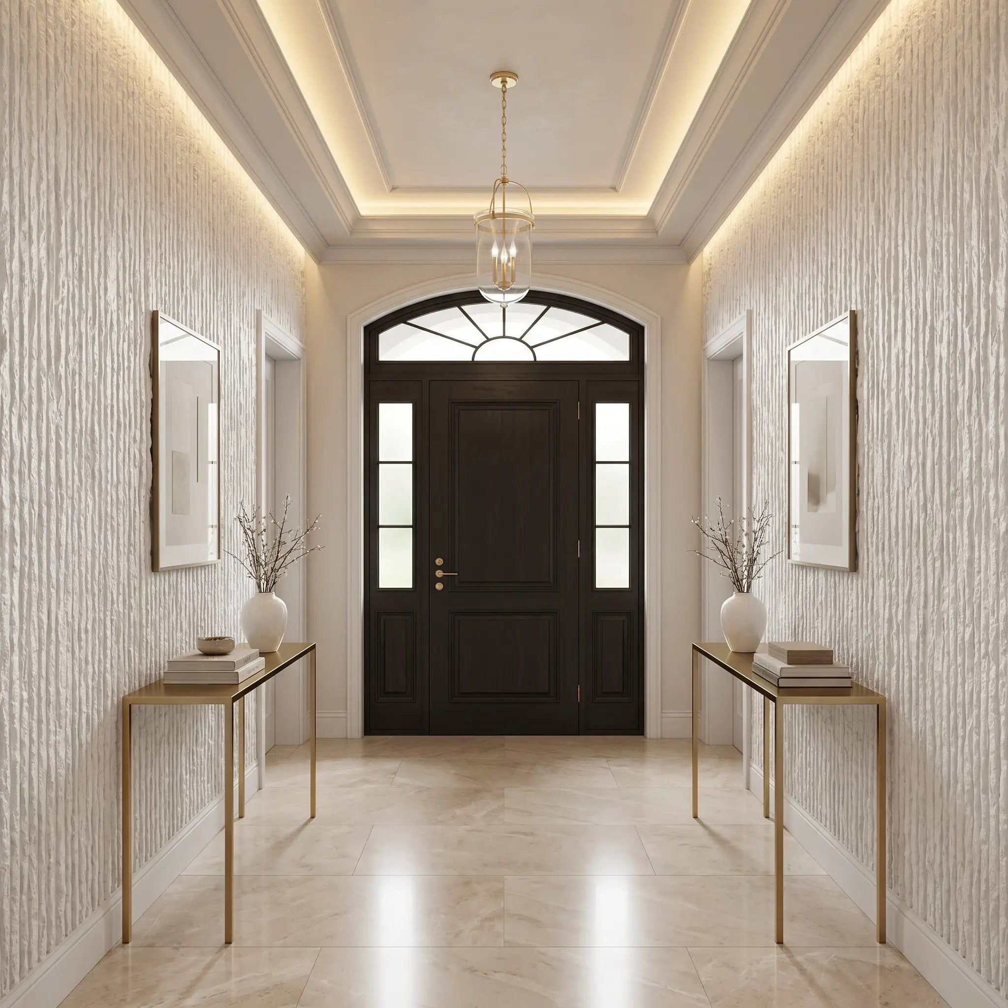 3D Faux Stone Wall Panels - 12 PCS PU Wainscoting Panel by HouseOfZazla