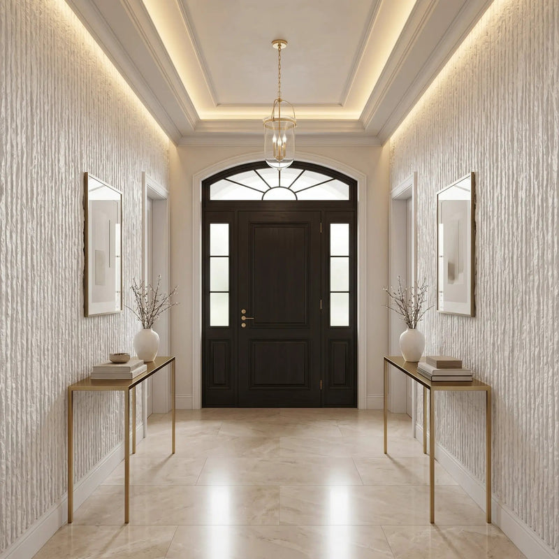 3D Faux Stone Wall Panels - 12 PCS PU Wainscoting Panel by HouseOfZazla