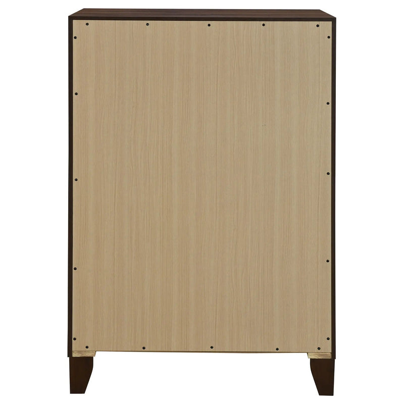 Anza - 4 Drawer Chest Storage Solution - Walnut