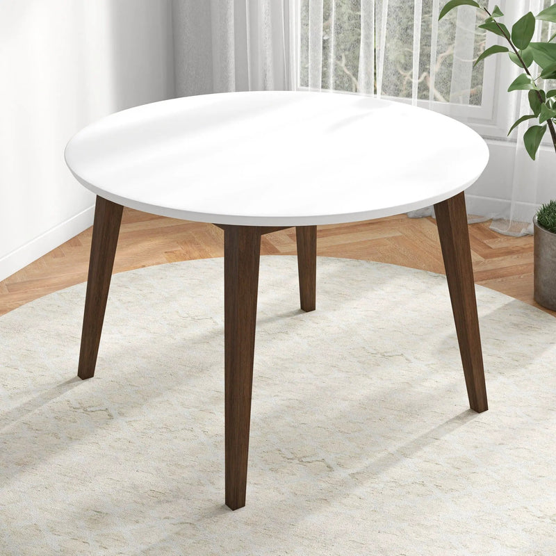 Dining Table - Brown / White by HouseOfZazla