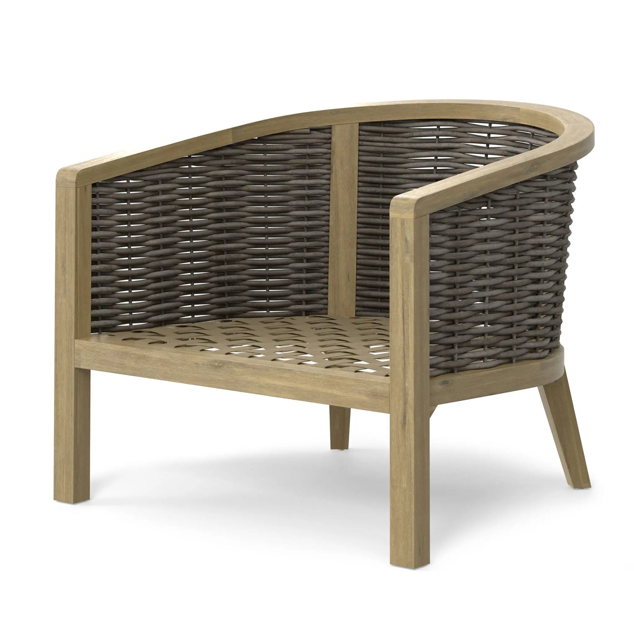 Parkside - Outdoor Conversation Chair (Set of 2) - Natural by HouseOfZazla