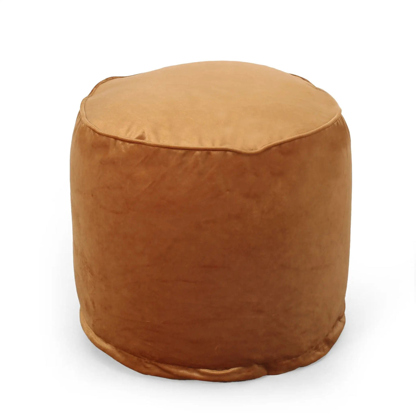 Shimon - Cylinder Pouf Ottoman And Floor Cushion by HouseOfZazla