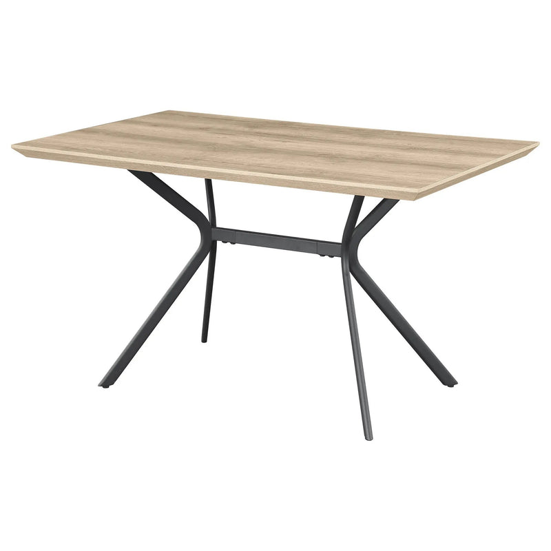 Edgecreek 53-inch Composite Wood Dining Table Light Brown by Unique Piece Furniture