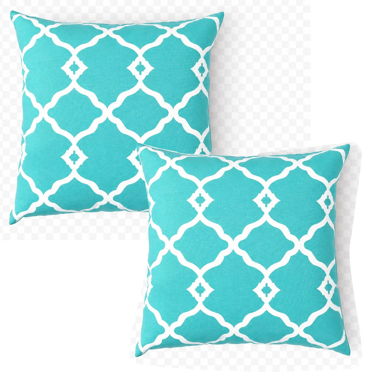 6 Pack Outdoor Pillow Covers - 18x18 Inch by HouseOfZazla