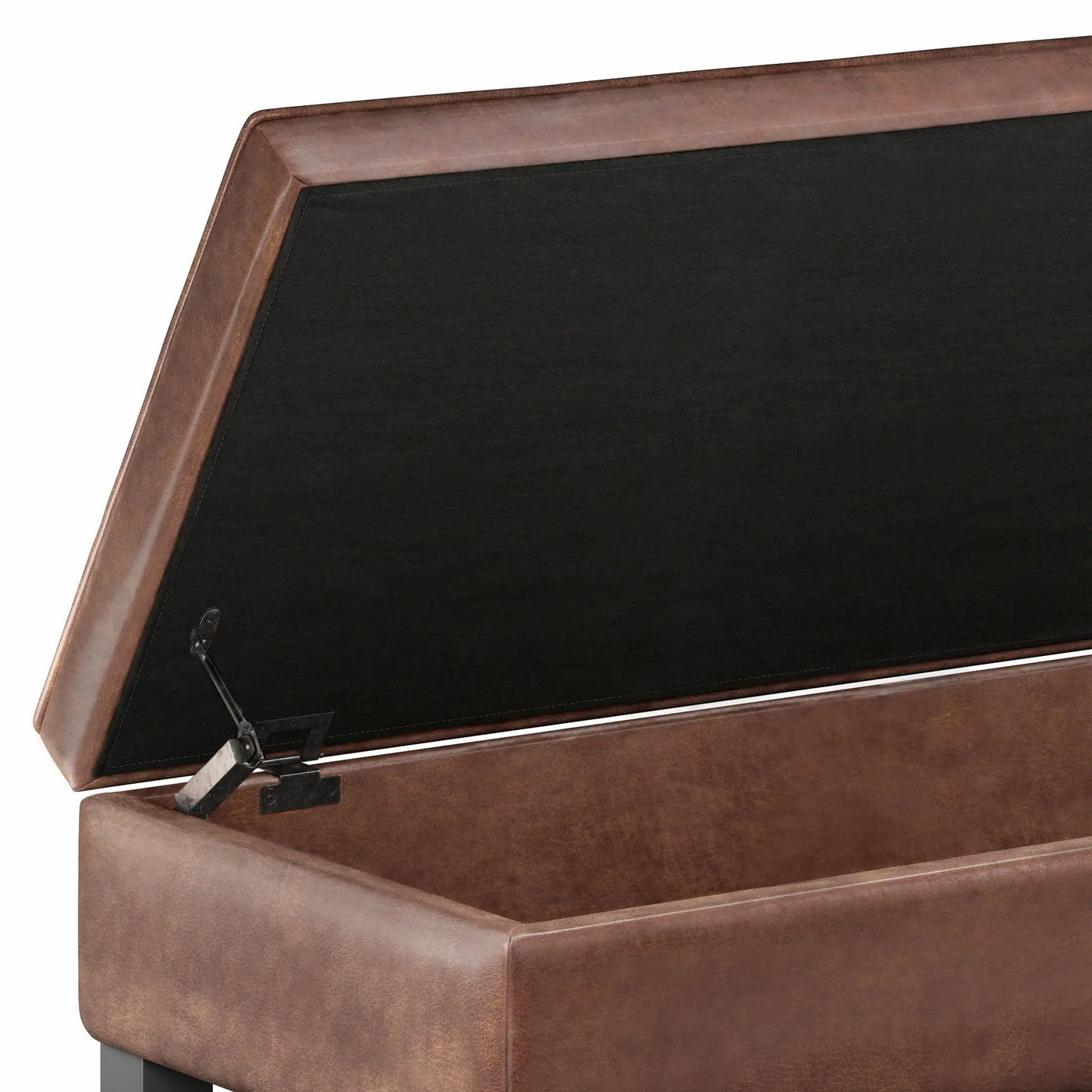 Cosmopolitan - Storage Ottoman Bench With Open Bottom by Unique Piece Furniture