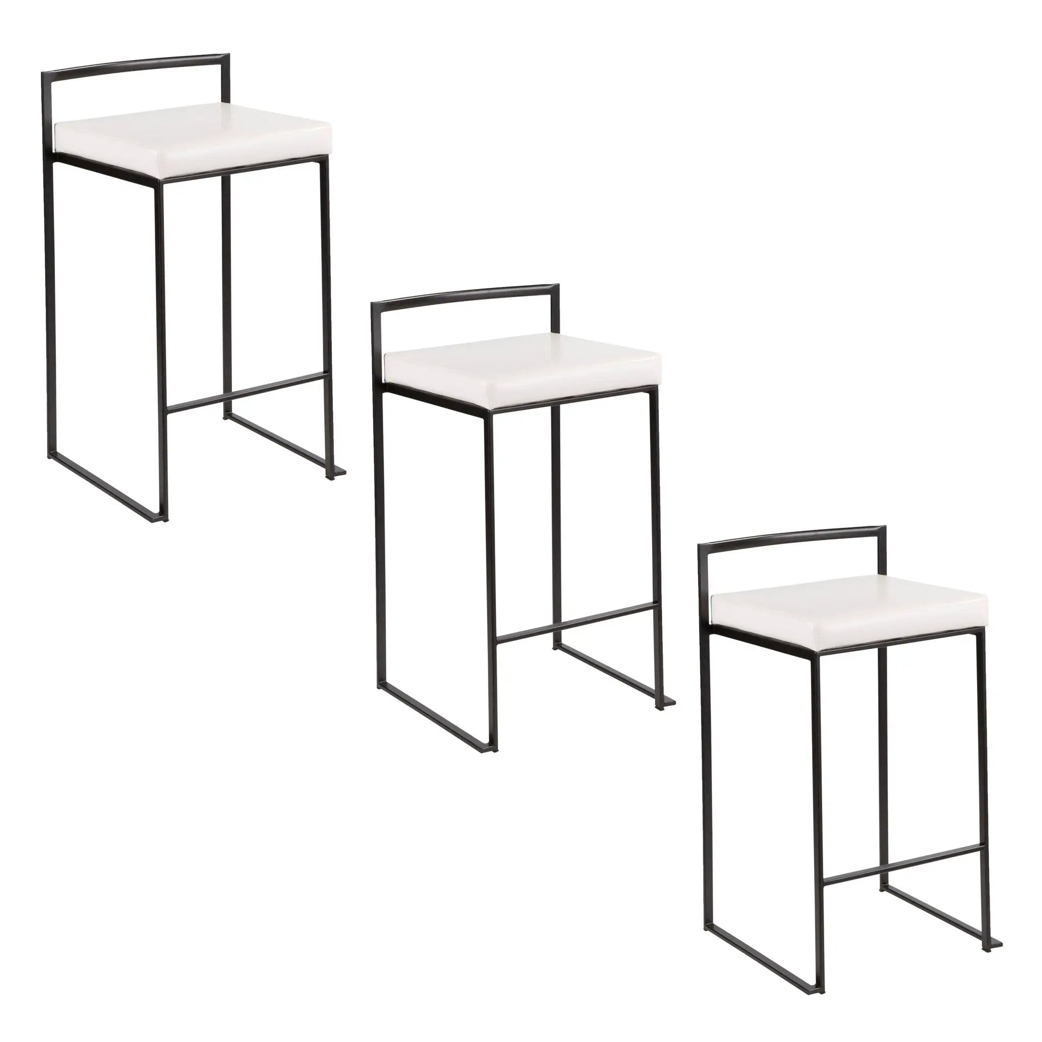 Fuji - Contemporary Style Stackable Counter Stool by HouseOfZazla