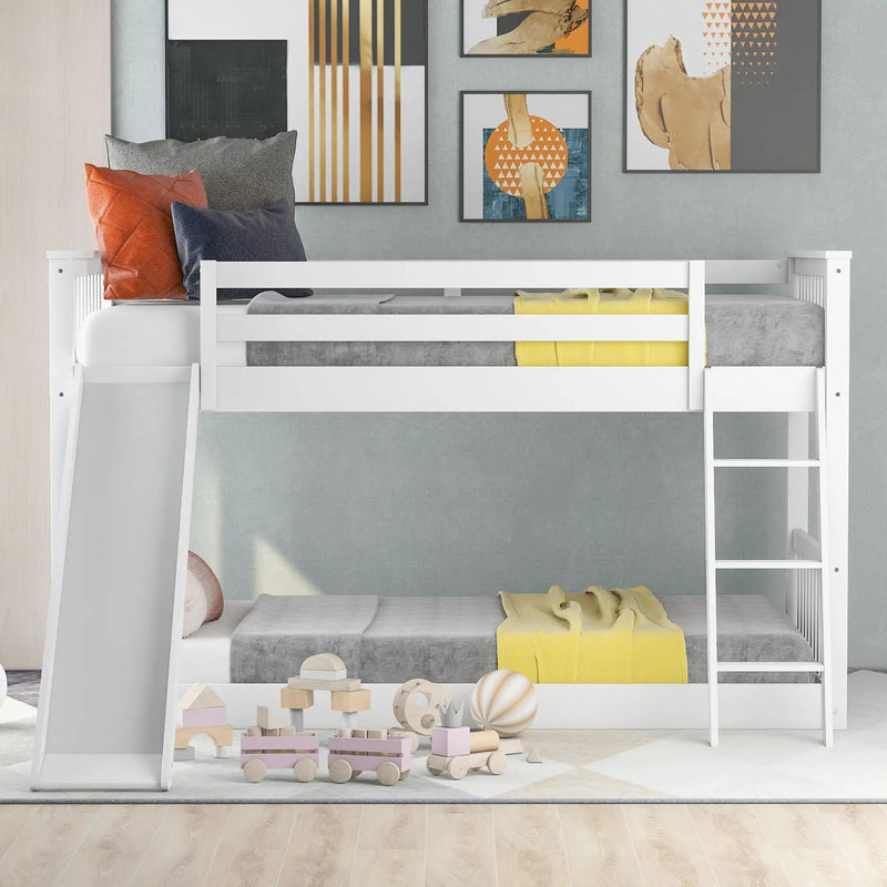 Bunk Bed & Convertible Slide And Ladder by HouseOfZazla
