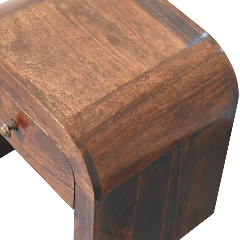 Disc Nightstand - Walnut by Unique Piece Furniture