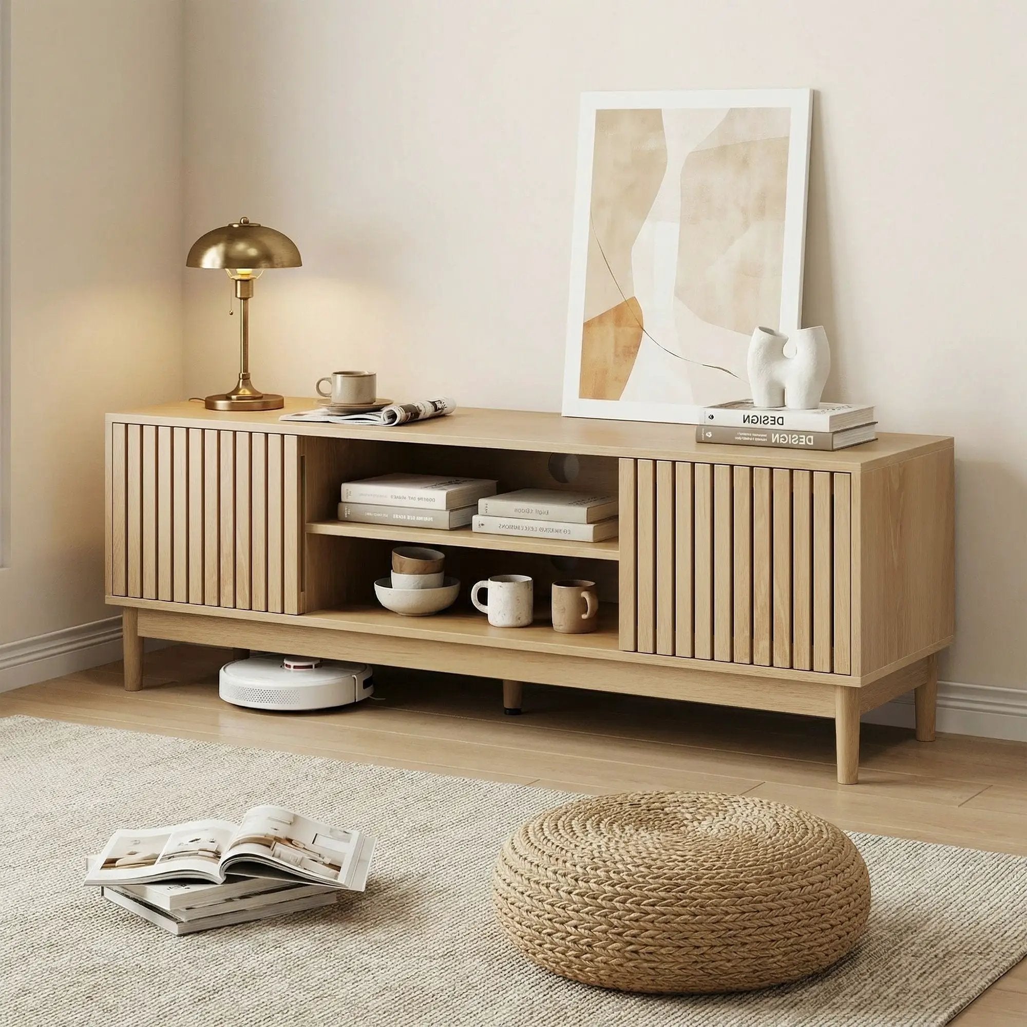 TV Stand With Storage by HouseOfZazla