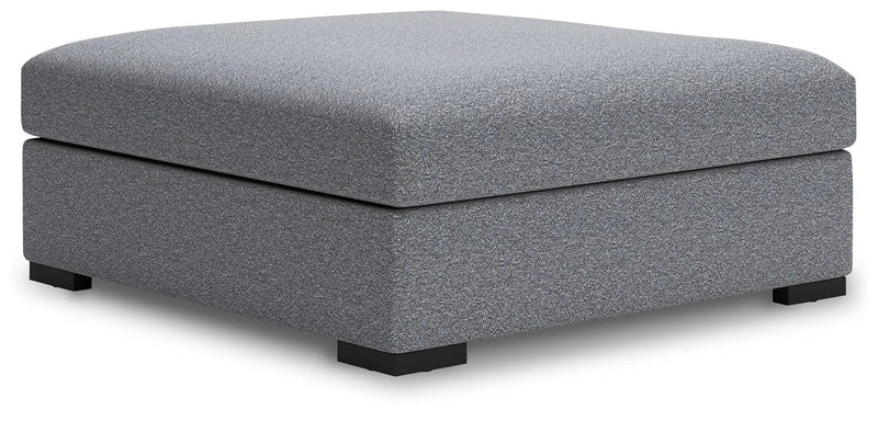 Bealton - Oversized Accent Ottoman - Salt And Pepper by Unique Piece Furniture