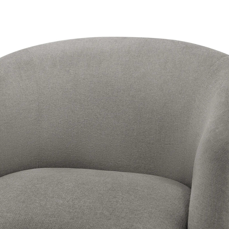 Ardena - Modern Swivel Barrel Chair by HouseOfZazla