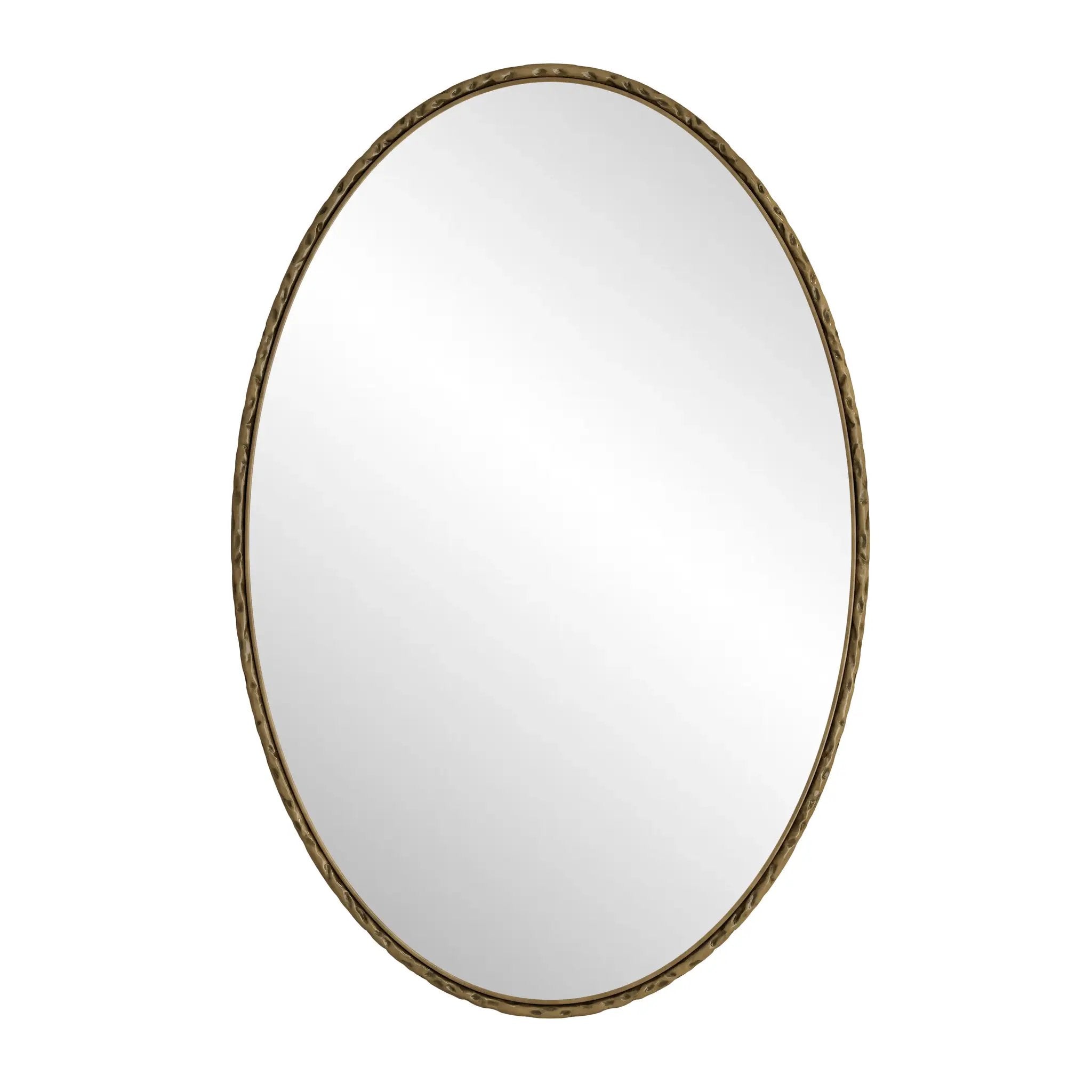 Iron Art Oval Retro Mirror by HouseOfZazla