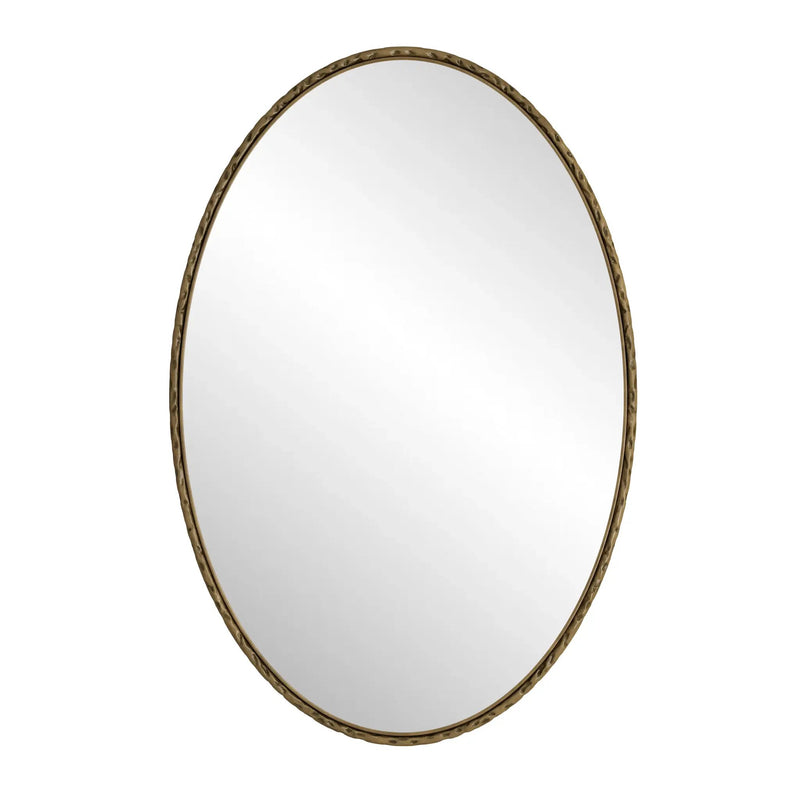 Iron Art Oval Retro Mirror by HouseOfZazla