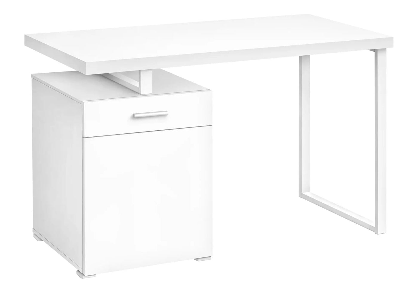 Computer Desk, Home Office, Laptop, Left, Right Set-Up, Storage Drawers, Work, Contemporary, Modern by Unique Piece Furniture
