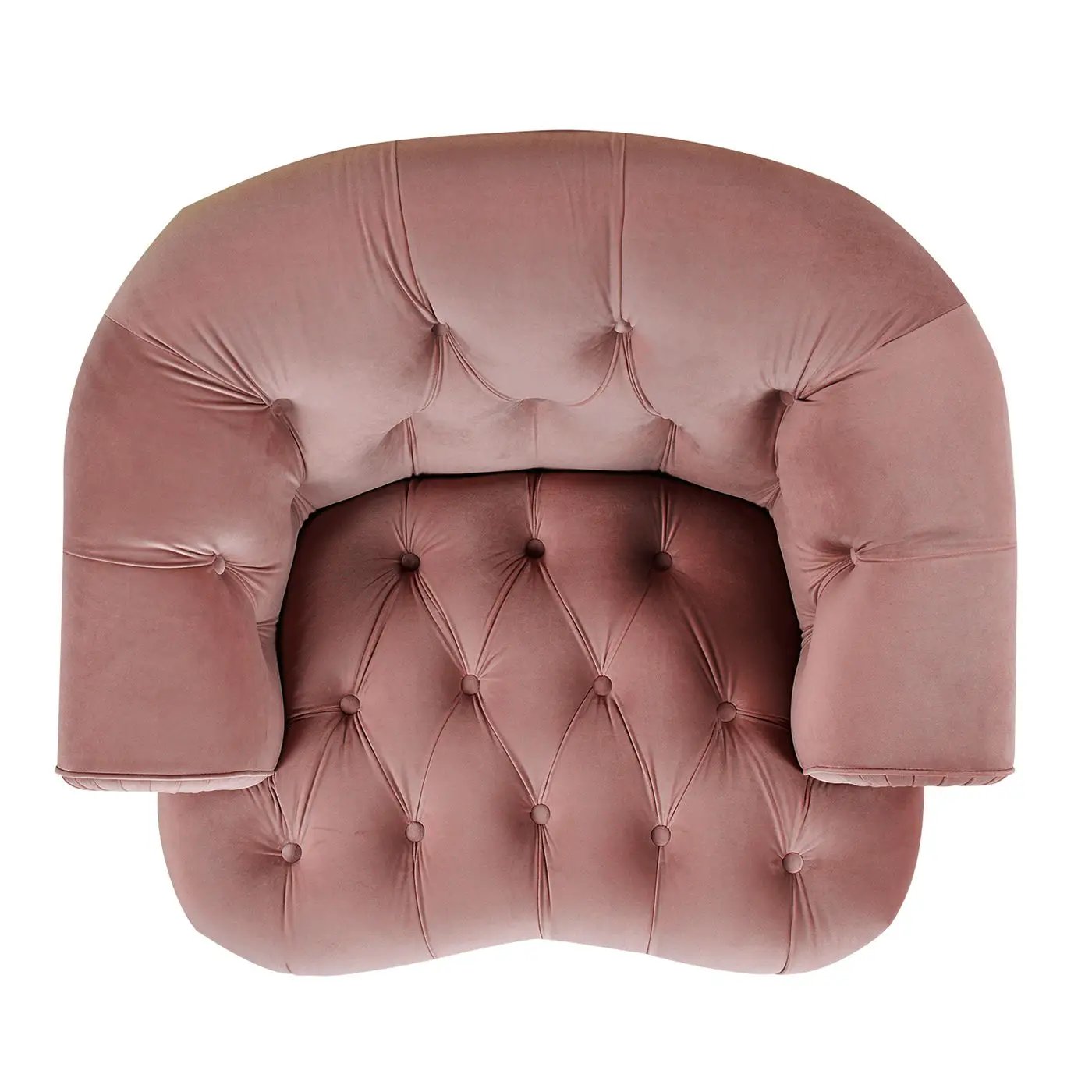 La Rosa - Victorian Tufted Upholstered Accent Chair by HouseOfZazla
