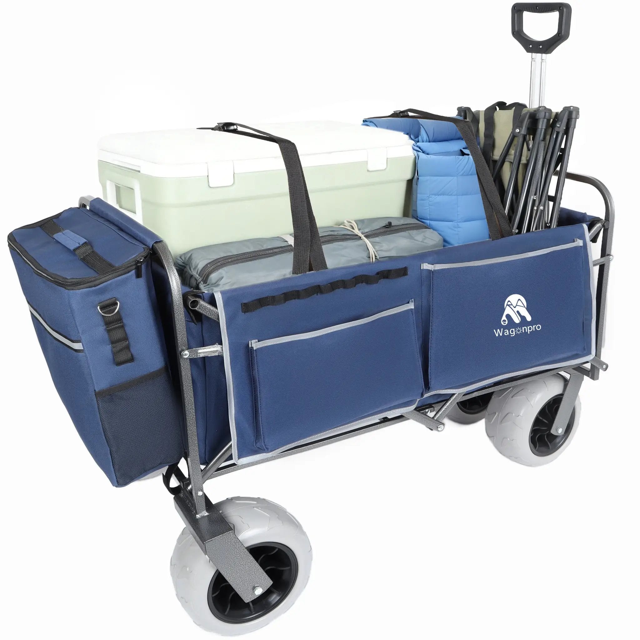 Beach Wagon with Big Wheels for Sand 500lbs Capacity by HouseOfZazla