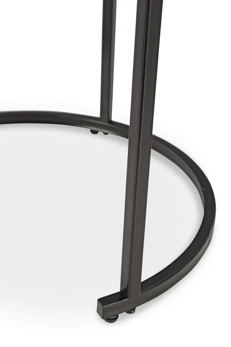 Jusmour - Occasional Nesting Table (Set of 4) - Black / White by Unique Piece Furniture