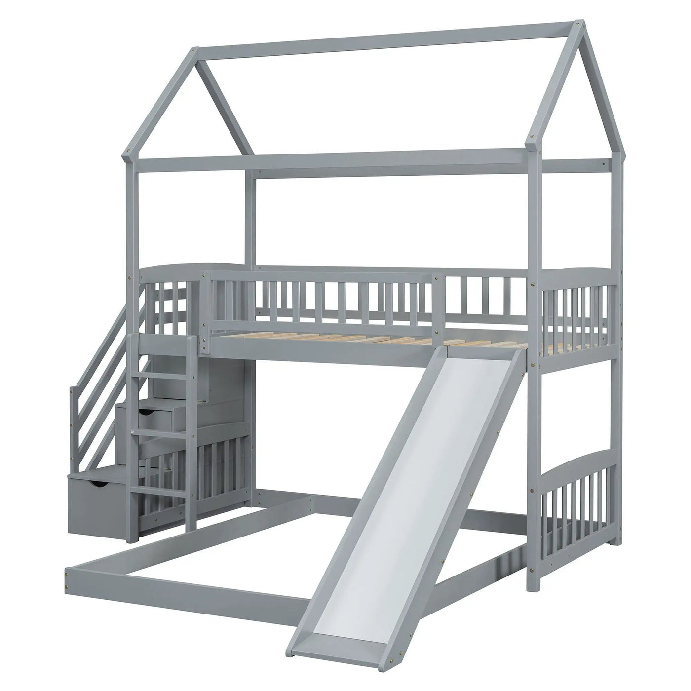 House Bunk Bed With Slide by Unique Piece Furniture